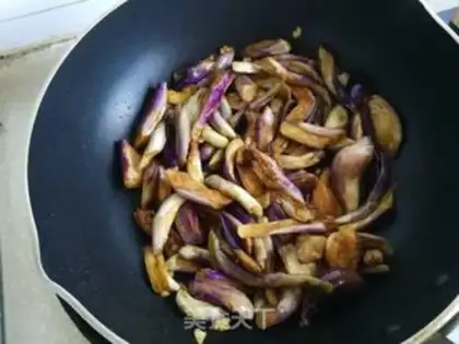 Make Autumn and eggplant step 4