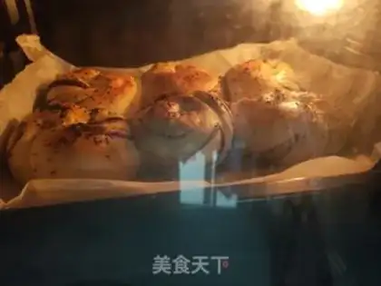 Make Bean roll bread step 21
