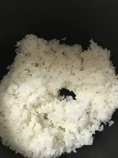 Make Five flowers for fried rice step 2