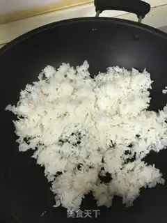 Make Five flowers for fried rice step 3