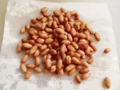 Make Pop peanuts step 1
