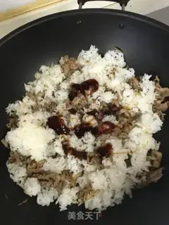 Make Five flowers for fried rice step 5