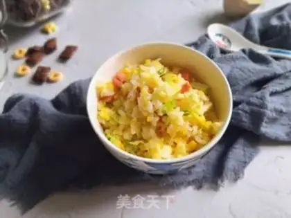 Make Egg fried rice step 8