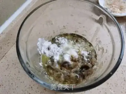 Make Handmade shrimp balls step 3