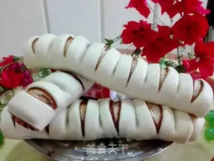 Make Red Bean Sand step 4