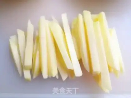 Make French fries step 1