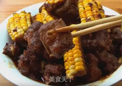 Make Corn burn ribs step 6