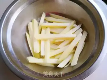 Make French fries step 4