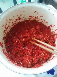 Make Homemade bean peppers step 8