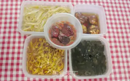 Make Gold needles, steamed chickens step 0