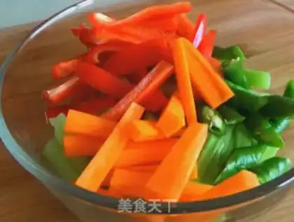 Make Sour celery carrots step 0
