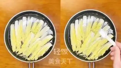 Make Garlic doll food step 2