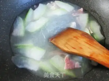 Make A fan of salted meat step 8