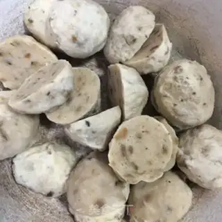 Make Maroon tofu violet soup step 1
