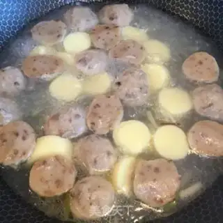 Make Maroon tofu violet soup step 3