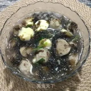 Make Maroon tofu violet soup step 6