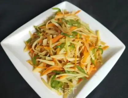 Make Fried noodles step 2