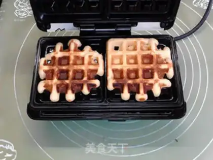 Make Peanut butter and waffle step 10