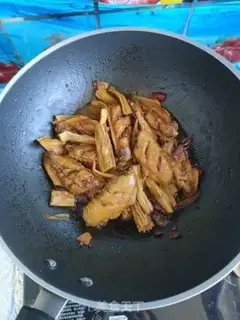 Make Chicken wings and rotting bamboo step 18