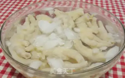 Make Crystal salt, chicken claws step 2