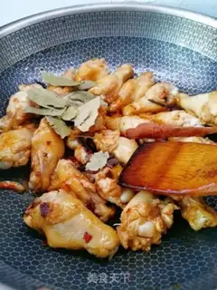 Make Red roasted chicken wings step 8