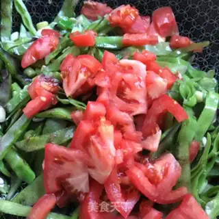 Make Pepper tomato fried lentils step 7