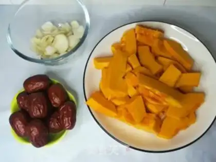 Make Pumpkin steams lilies step 0