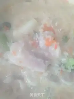 Make Delicious fish porridge step 8