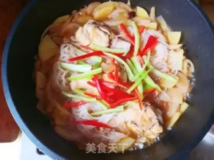 Make Fan chicken leg step 9