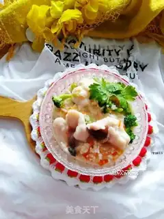 Make Delicious fish porridge step 9