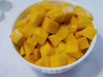 Make Pumpkin mango gel step 7