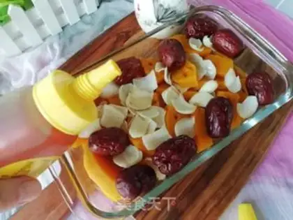 Make Pumpkin steams lilies step 6