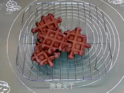 Make Coco peanut butter waffles step 9