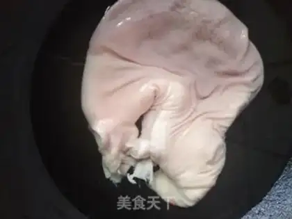 Make White oil belly step 1