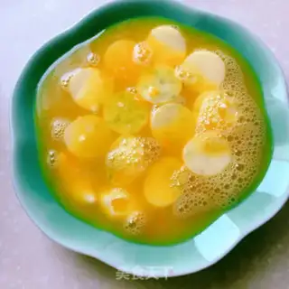 Make Double egg tofu step 2