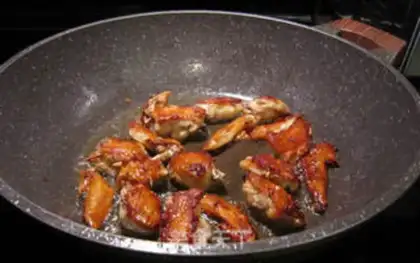 Make Roller fried chicken wings step 7