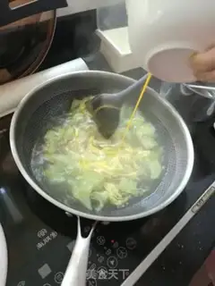 Make Dry melon egg soup step 5