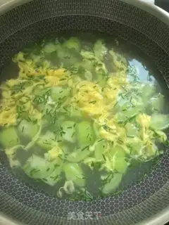 Make Dry melon egg soup step 6