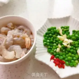 Make Soybeans and shrimp step 1