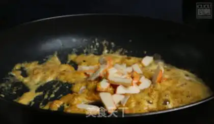 Make Crab butter tofu step 3