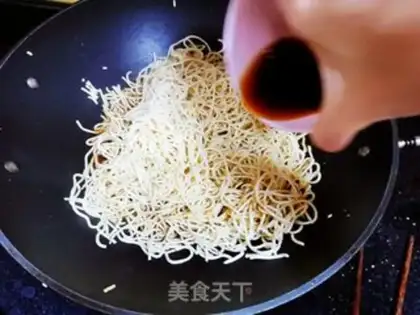Make Fried noodles step 6