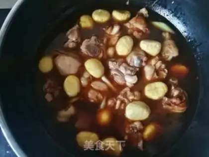 Make Spicy chicken noodles step 1