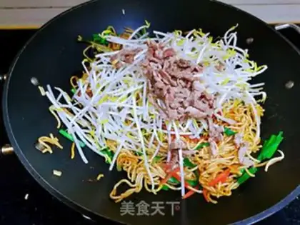 Make Fried noodles step 8