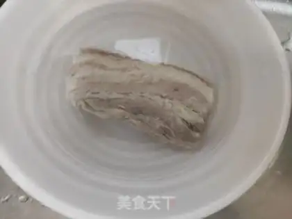 Make Garlic white meat step 2