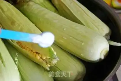 Make Cooking corn step 3