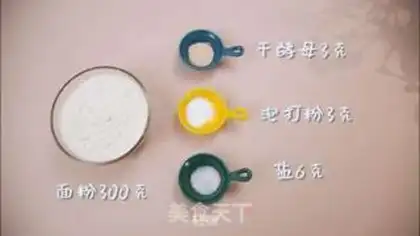 Make Five-colour rolls step 0