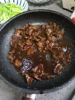 Make Celery beef step 4