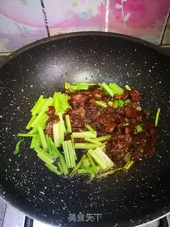 Make Celery beef step 6