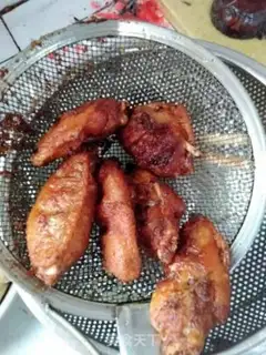 Make Fry wings step 8