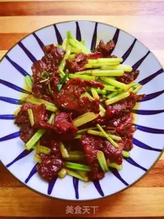 Make Celery beef step 8